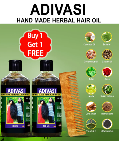 AIVASI BHRINGRAJ HERBAL HAIR OIL Hair Oil